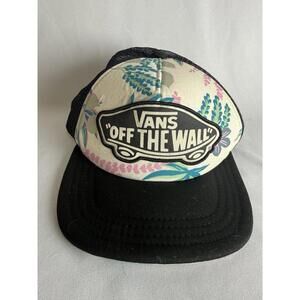 Vans Off The Wall Floral Snapback Trucker Hat  unisex
